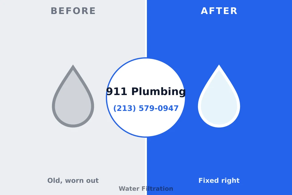 Before and after: plumbing repair Steamboat Springs, CO